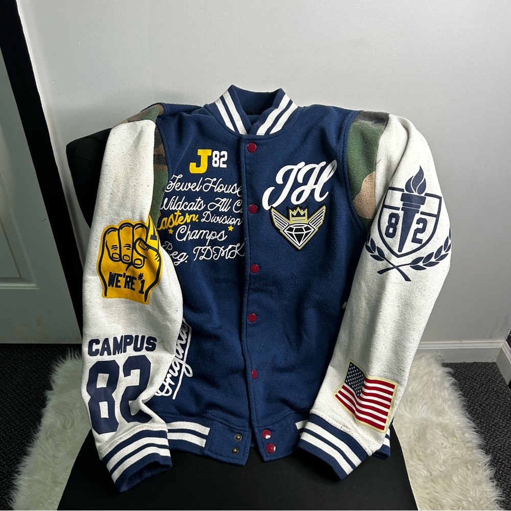 Jewel House Denim Co. Varsity Coat